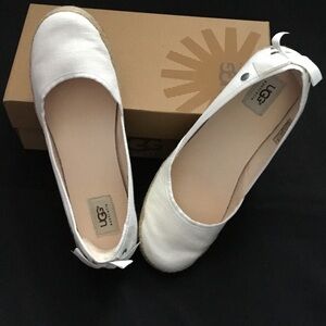 UGG Women's Cream Espadrilles